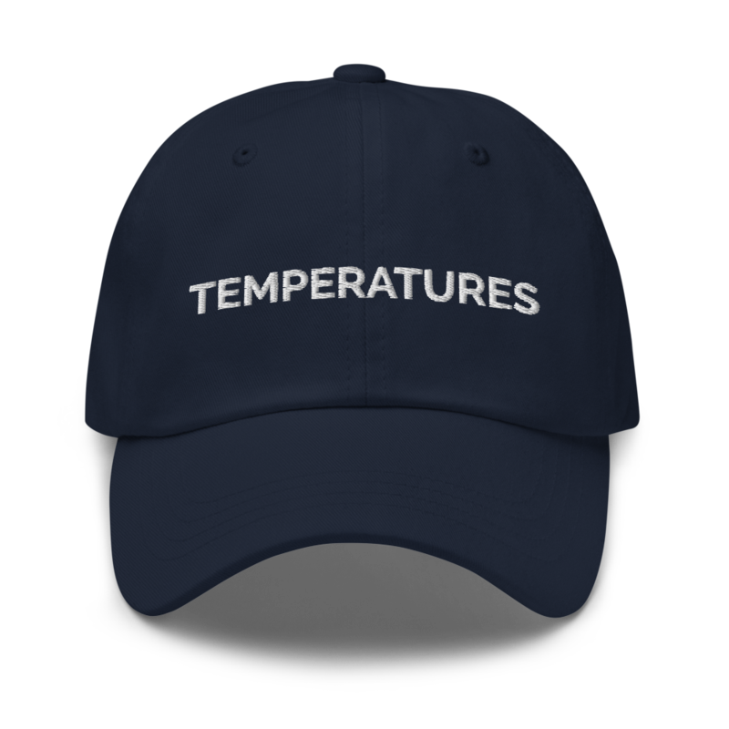 Temperatures Hat - Navy