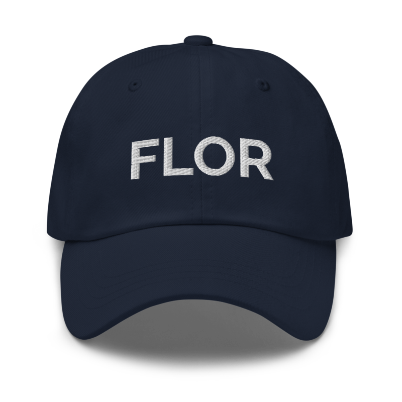 Flor Hat - Navy