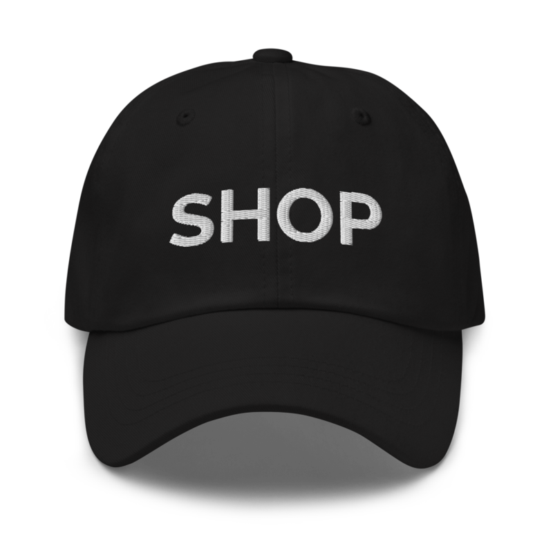 Shop Hat - Black