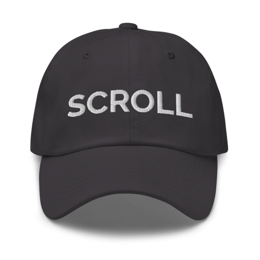 Scroll Hat - Dark Grey