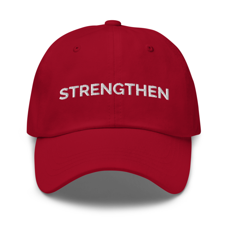 Strengthen Hat - Cranberry