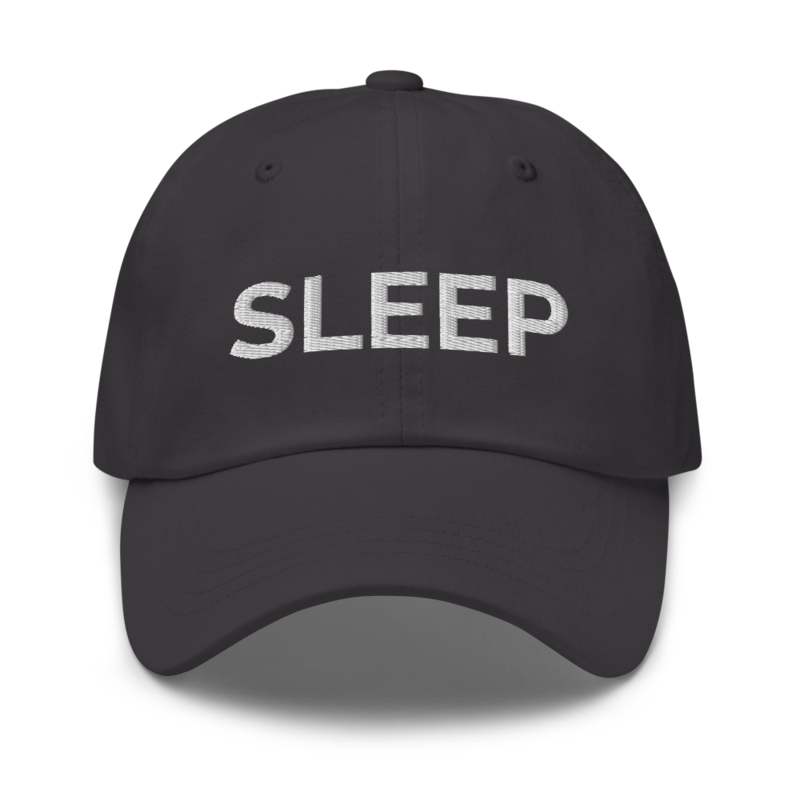 Sleep Hat - Dark Grey