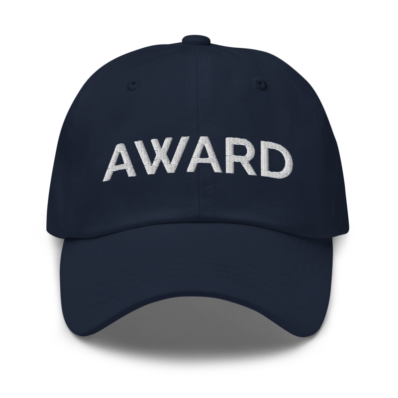 Award Hat - Navy