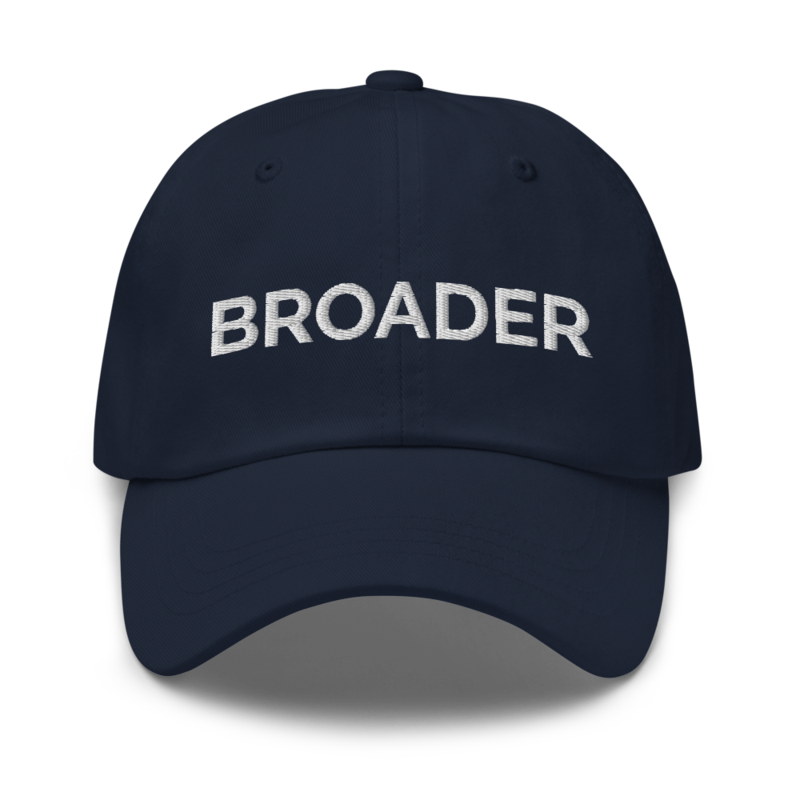 Broader Hat - Navy