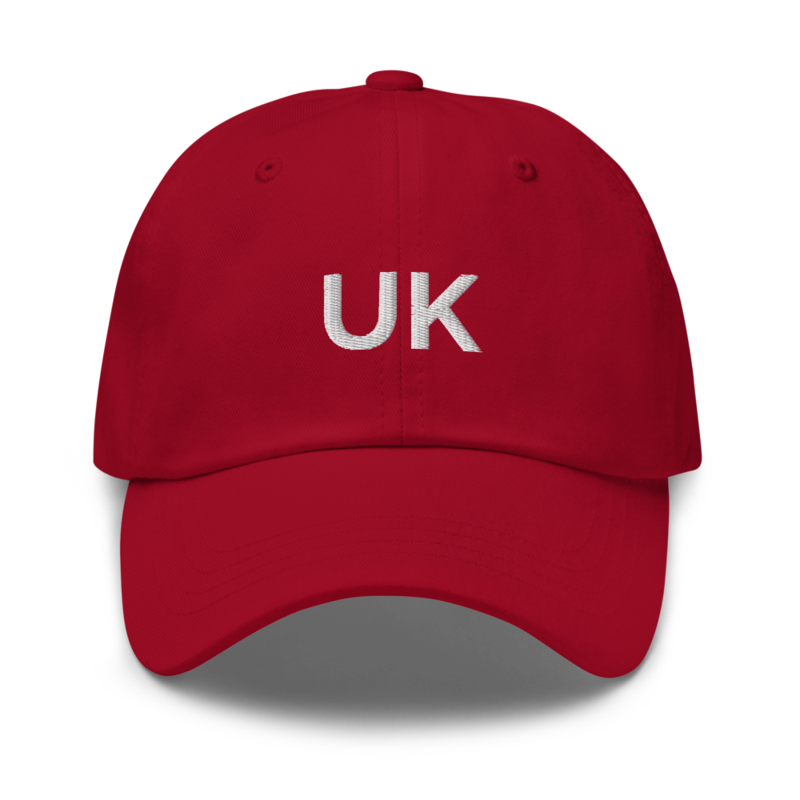 Uk Hat - Cranberry