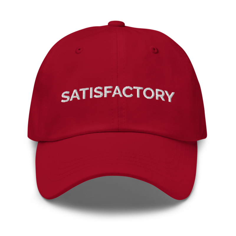 Satisfactory Hat - Cranberry