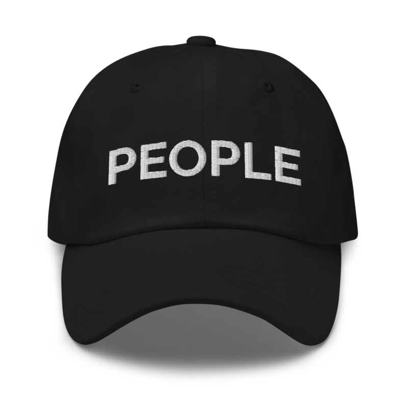 People Hat - Black