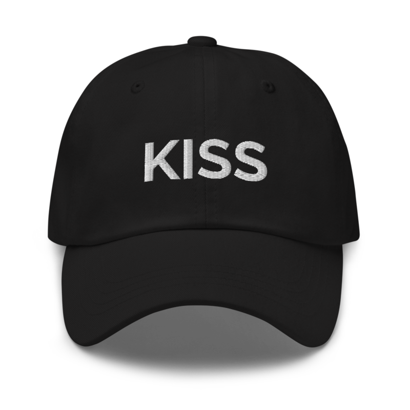 Kiss Hat - Black
