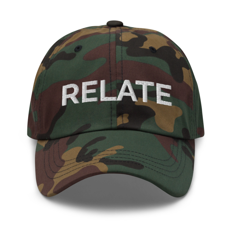 Relate Hat - Green Camo