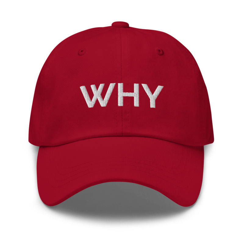 Why Hat - Cranberry