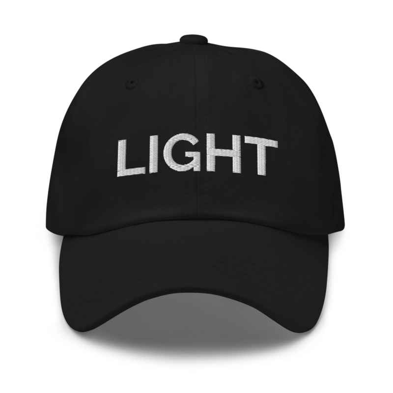 Light Hat - Black