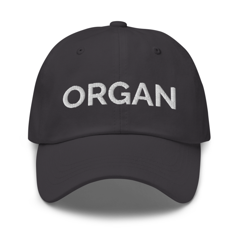 Organ Hat - Dark Grey