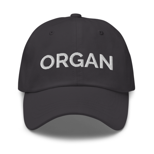 Organ Hat - Dark Grey