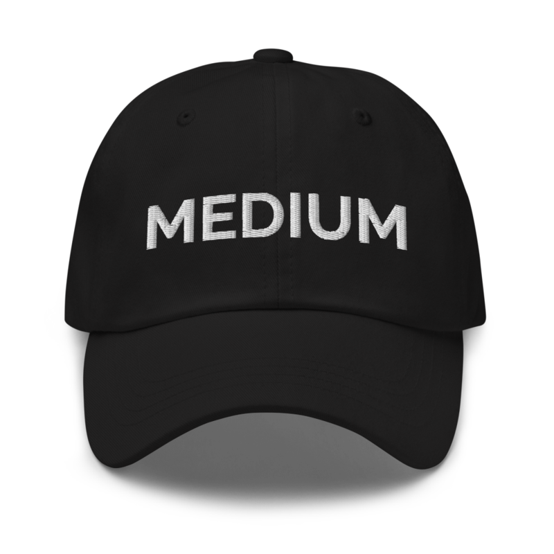 Medium Hat - Black