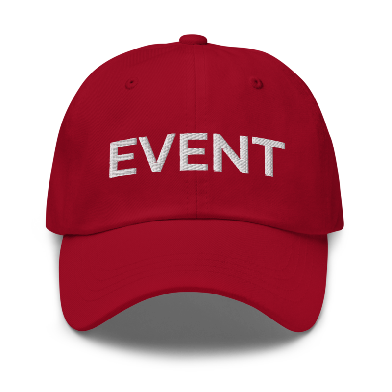 Event Hat - Cranberry