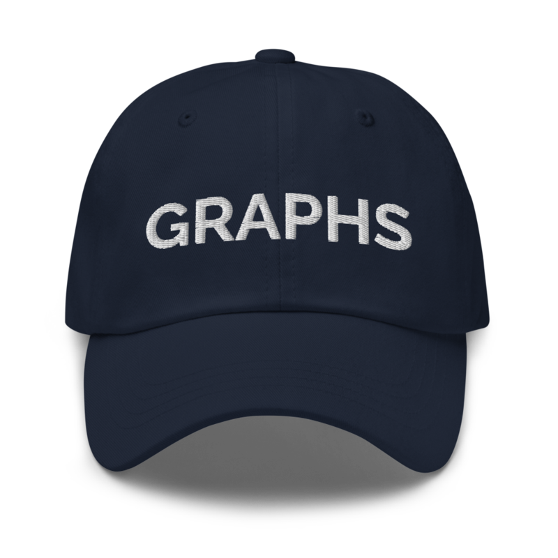 Graphs Hat - Navy