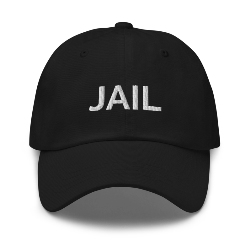 Jail Hat - Black