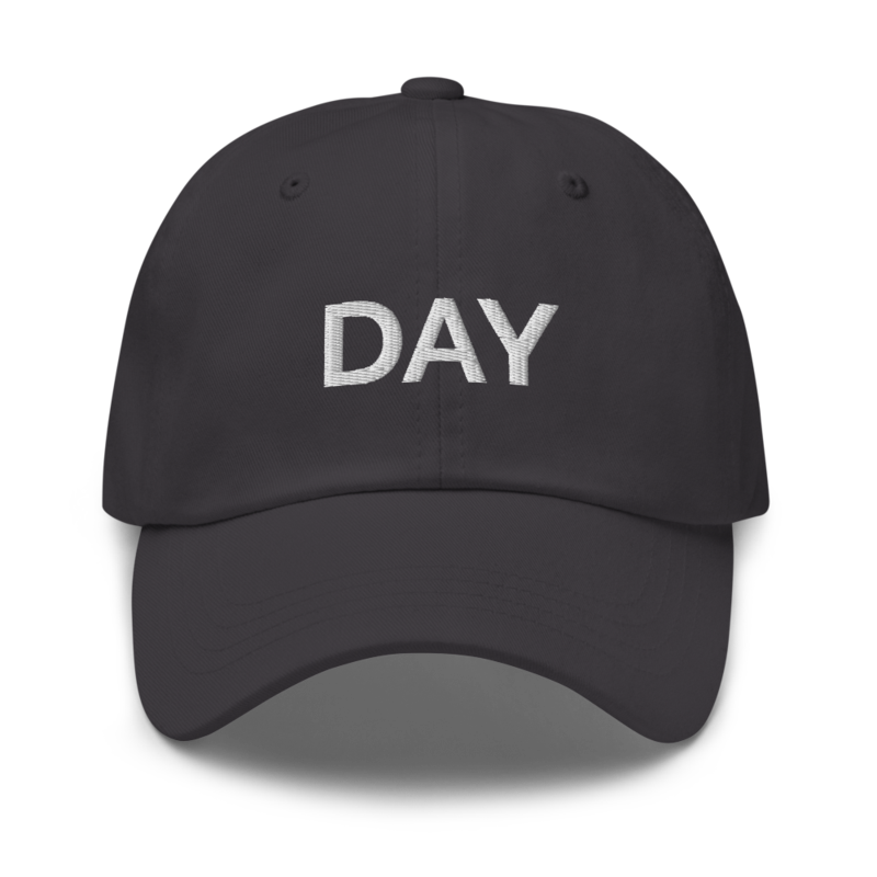 Day Hat - Dark Grey