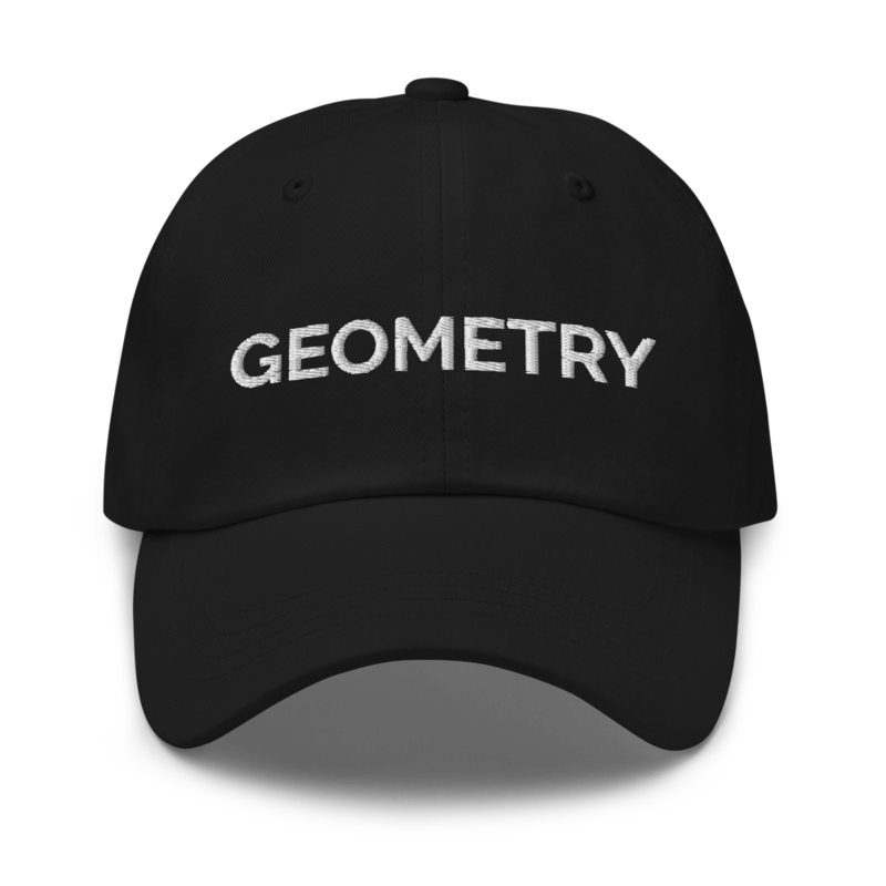 Geometry Hat - Black