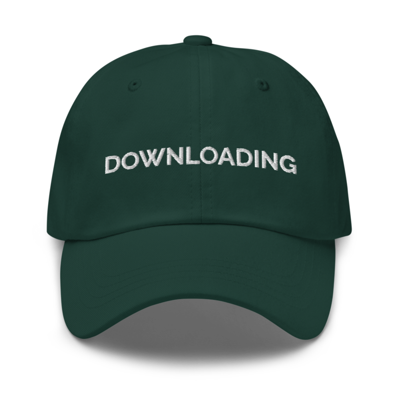 Downloading Hat - Spruce