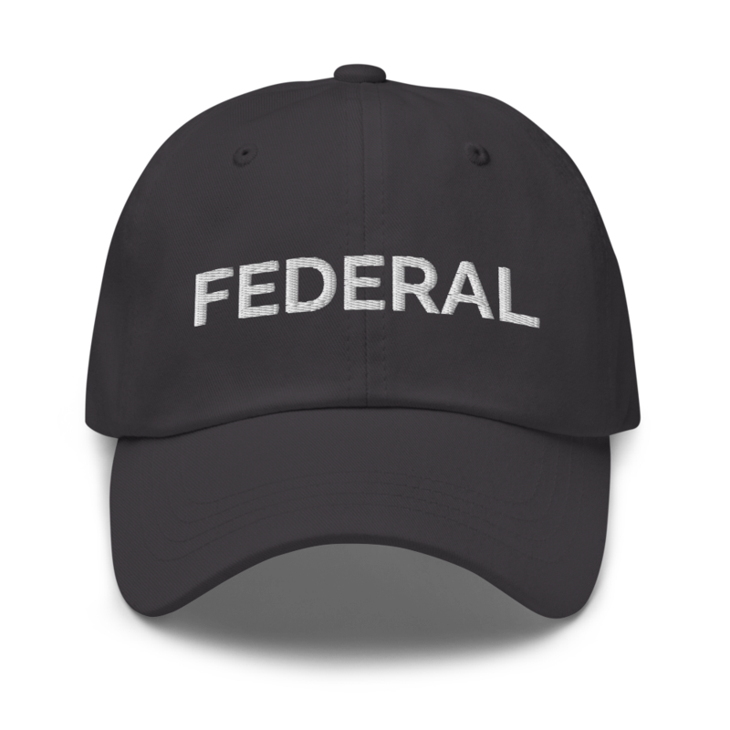 Federal Hat - Dark Grey