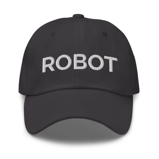 Robot Hat - Dark Grey