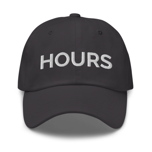 Hours Hat - Dark Grey