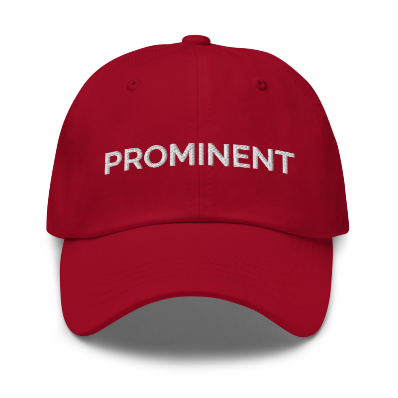 Prominent Hat - Cranberry