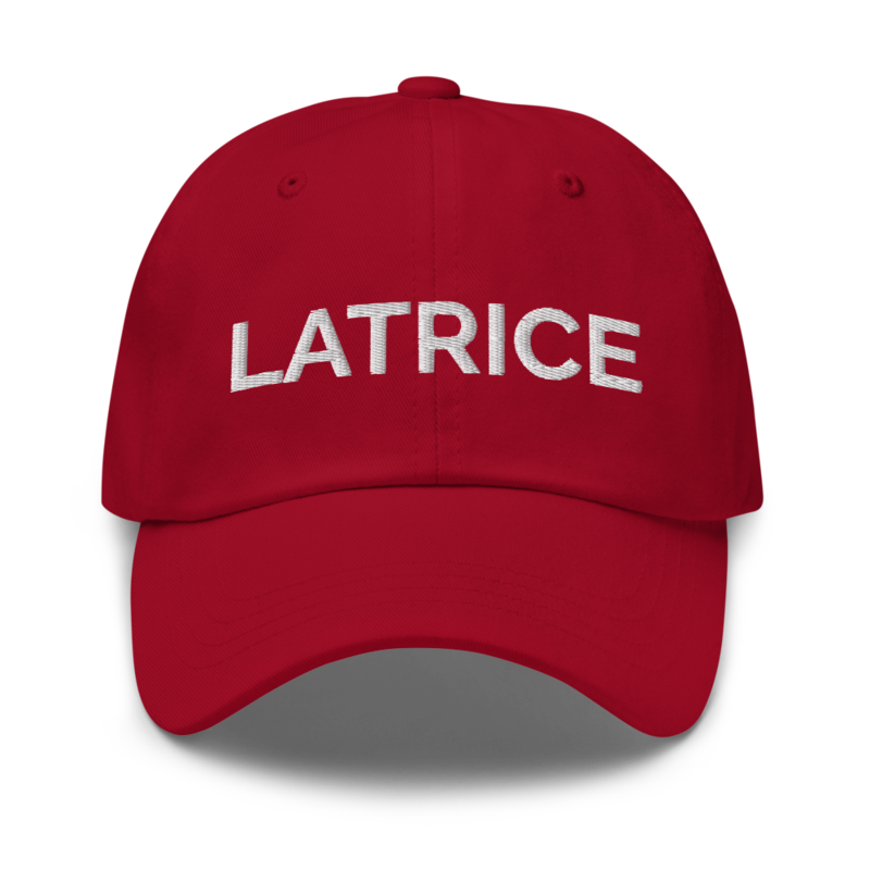 Latrice Hat - Cranberry