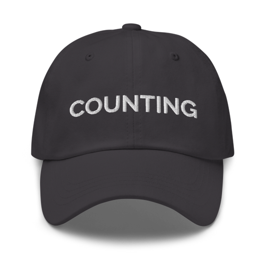 Counting Hat - Dark Grey