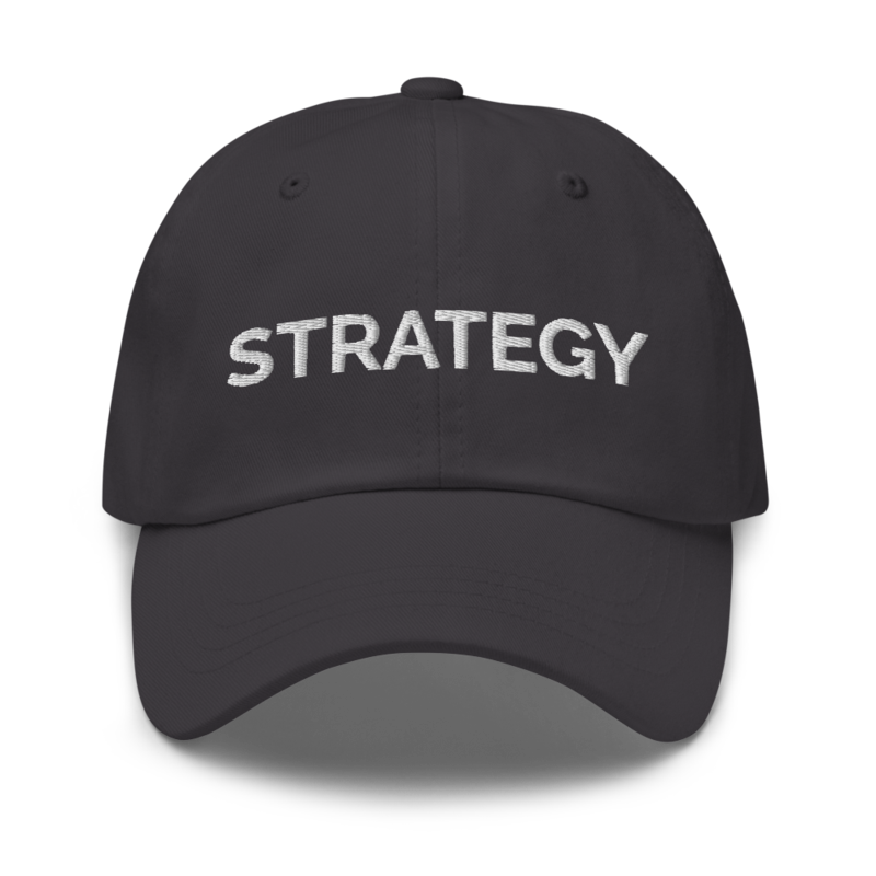 Strategy Hat - Dark Grey