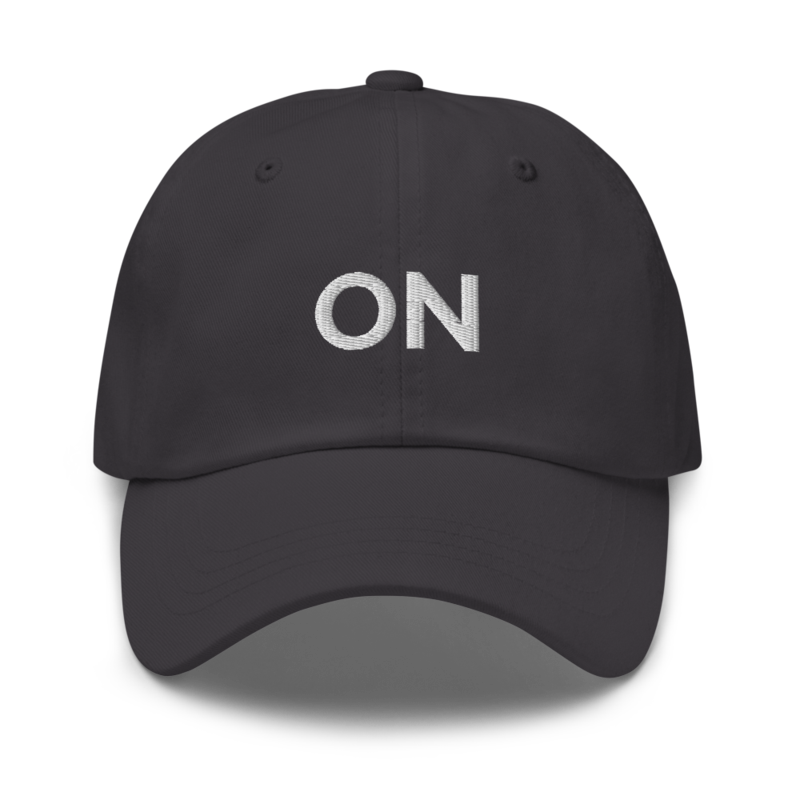 On Hat - Dark Grey