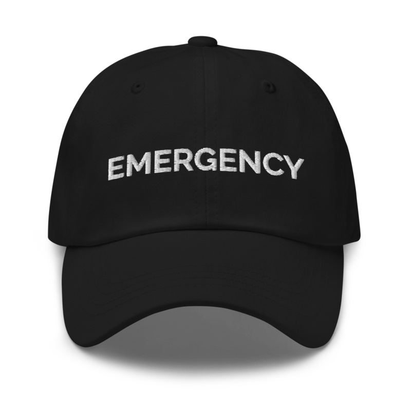 Emergency Hat - Black