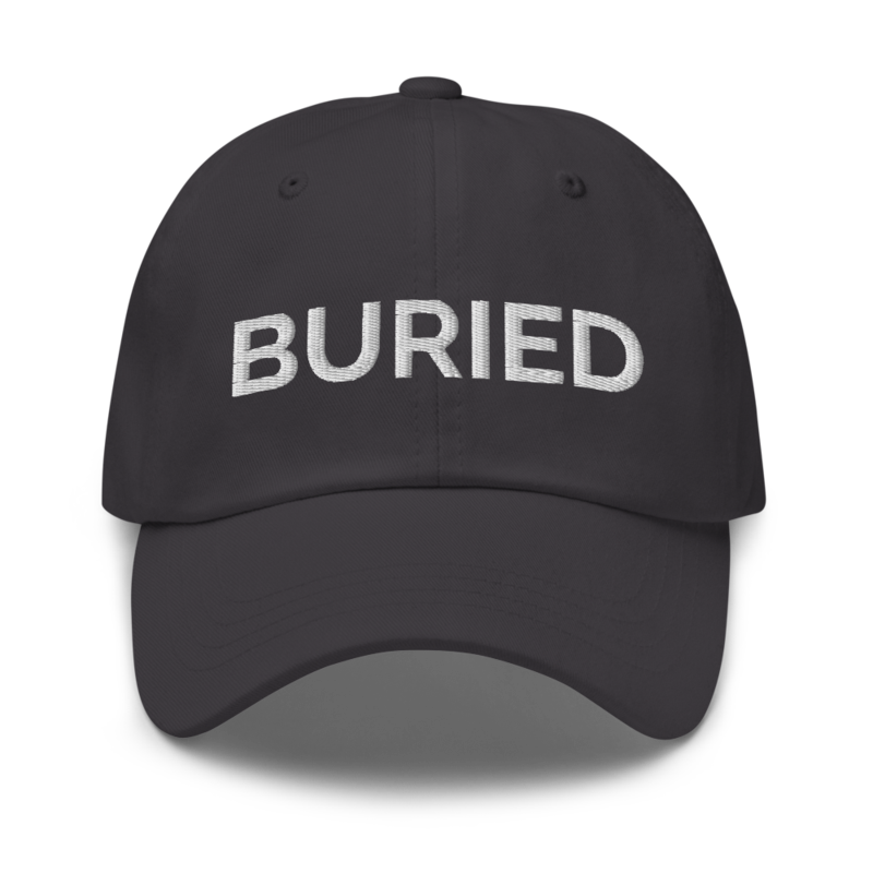 Buried Hat - Dark Grey