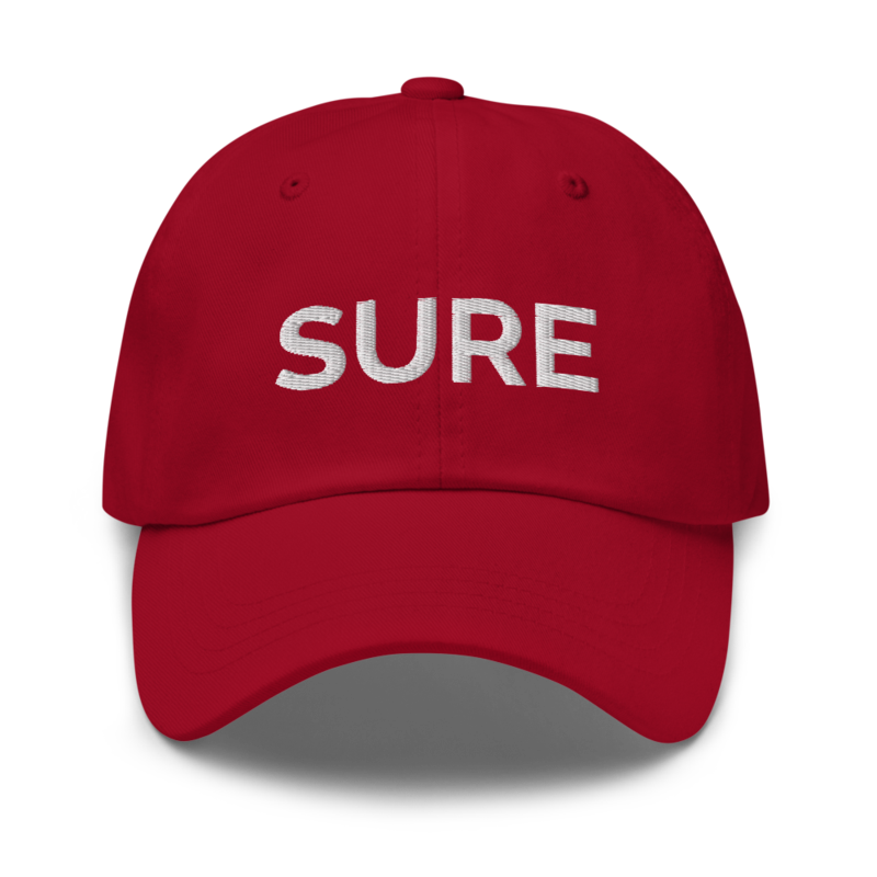 Sure Hat - Cranberry