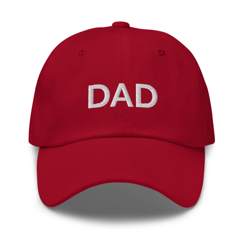 Dad Hat - Cranberry