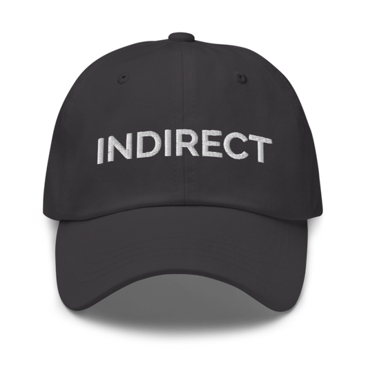 Indirect Hat - Dark Grey