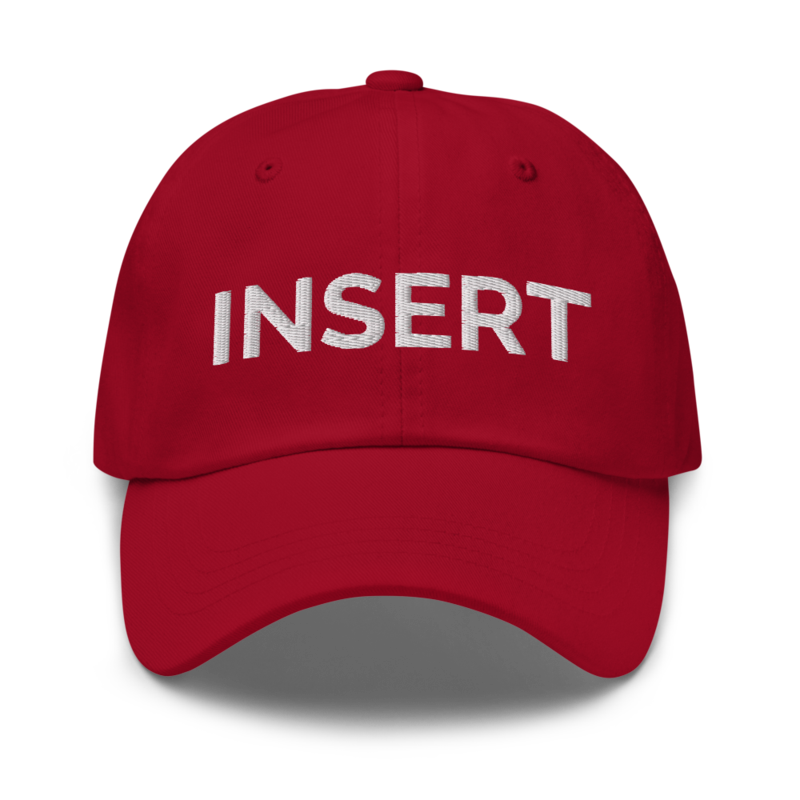 Insert Hat - Cranberry