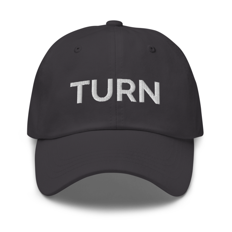 Turn Hat - Dark Grey