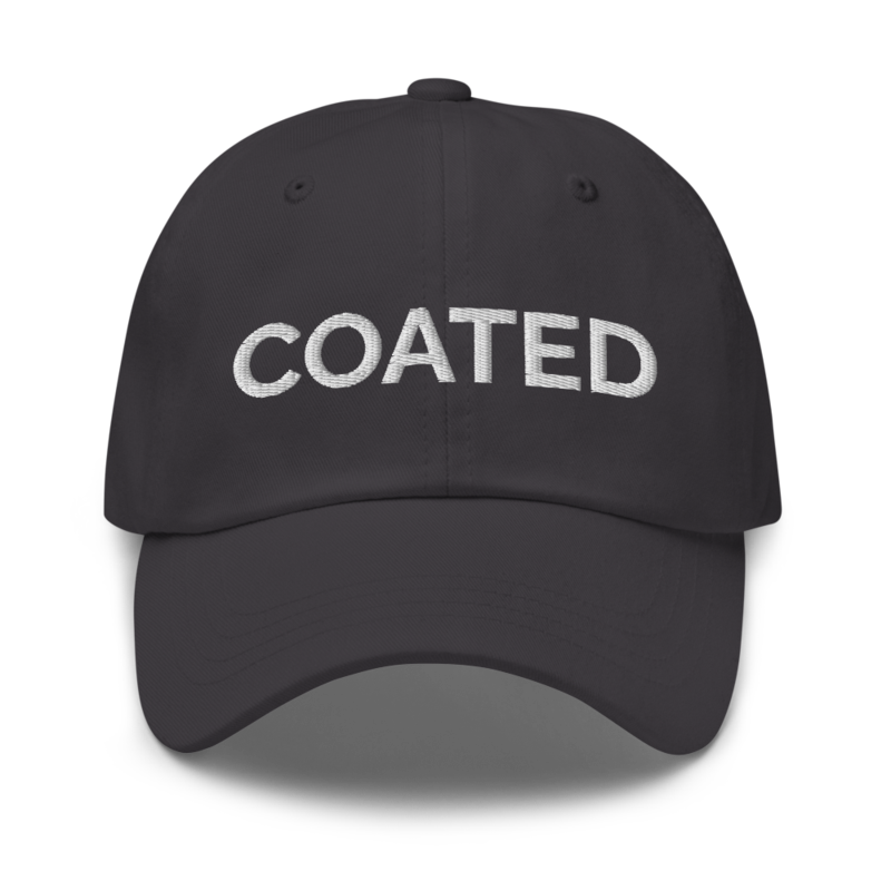 Coated Hat - Dark Grey