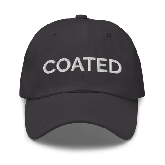 Coated Hat - Dark Grey