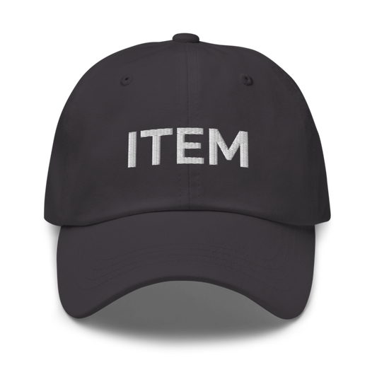 Item Hat - Dark Grey