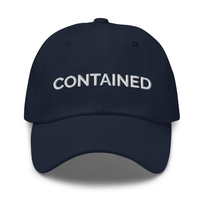 Contained Hat - Navy