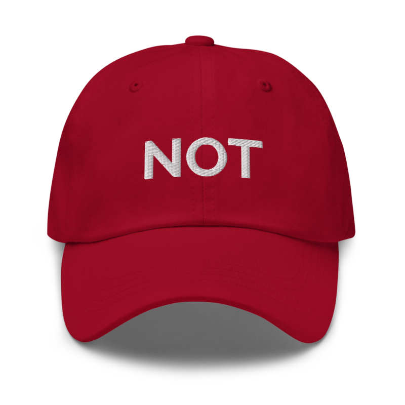 Not Hat - Cranberry