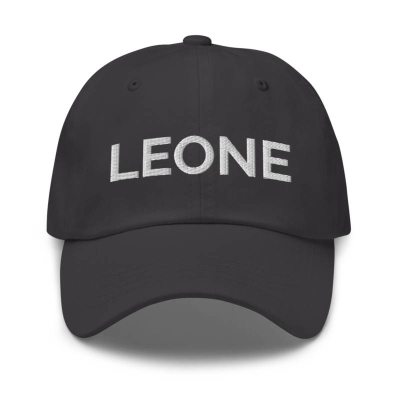Leone Hat - Dark Grey