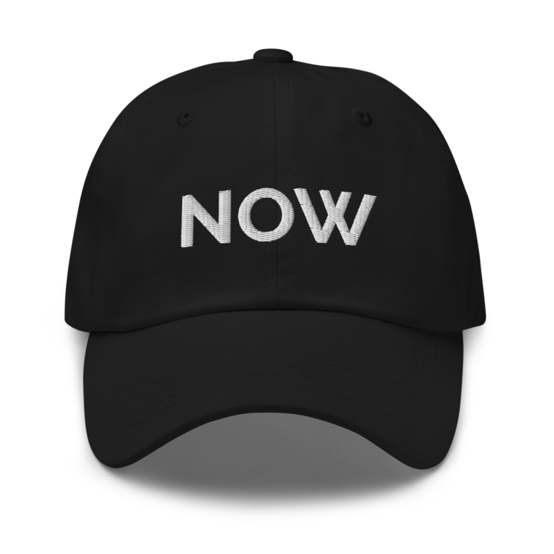 Now Hat - Black