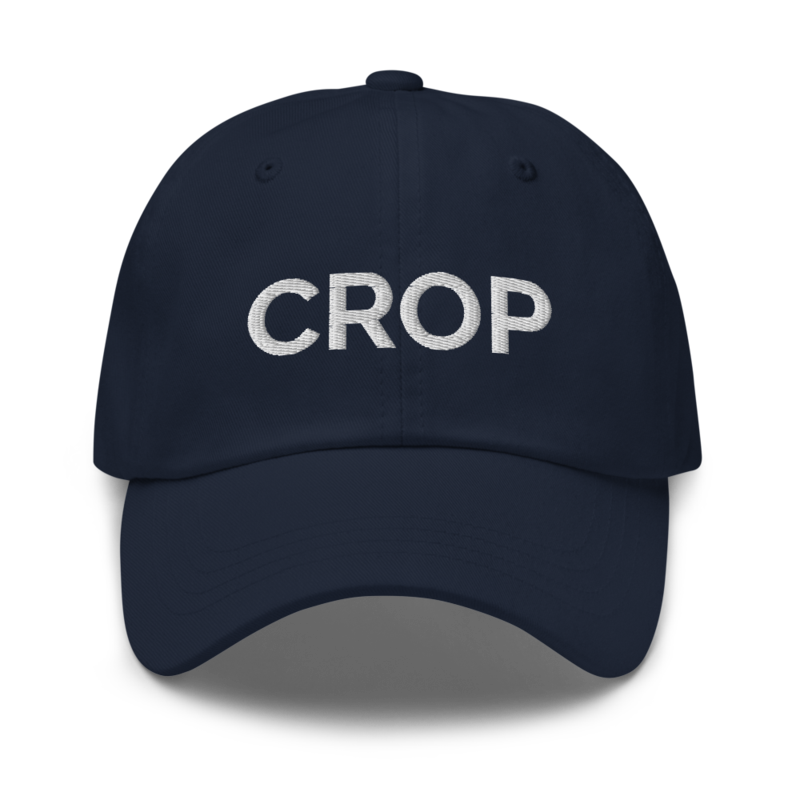 Crop Hat - Navy
