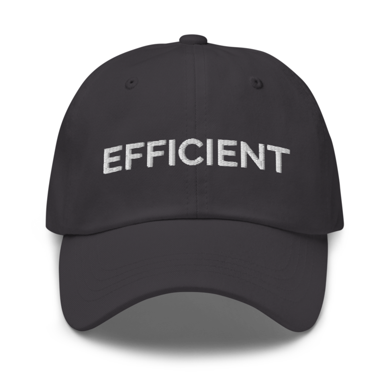 Efficient Hat - Dark Grey