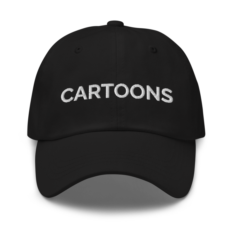 Cartoons Hat - Black