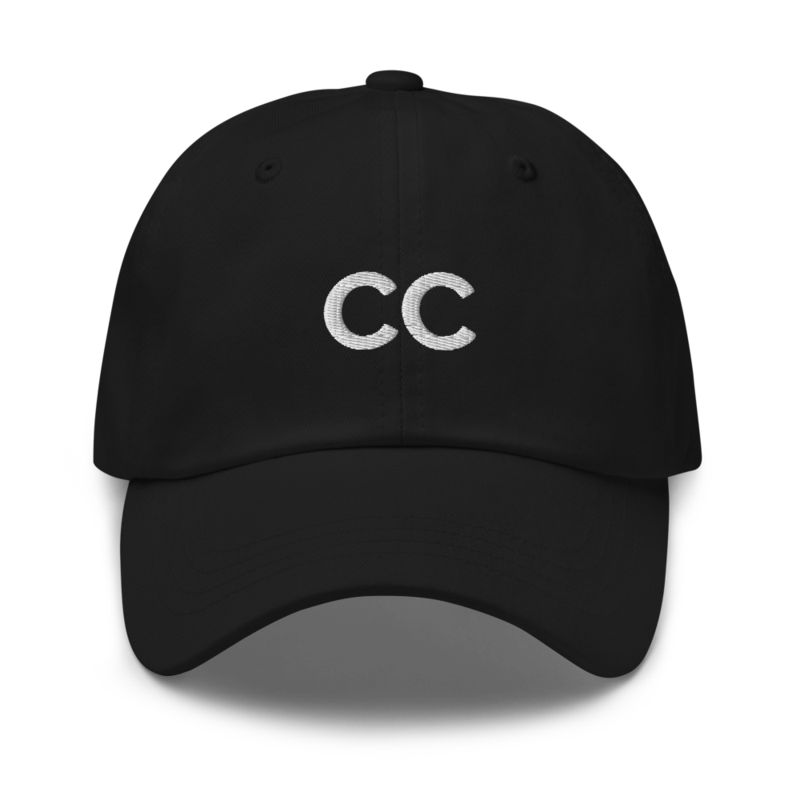 Cc Hat - Black